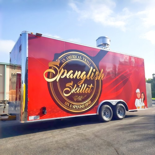 Food truck mobile - food,