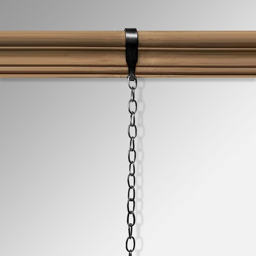 Moulding black steel - steel, chain