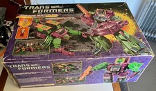 Transformers G1 HEADMASTER SCORPONOK 100% complete. Excellent! Boxed!!!