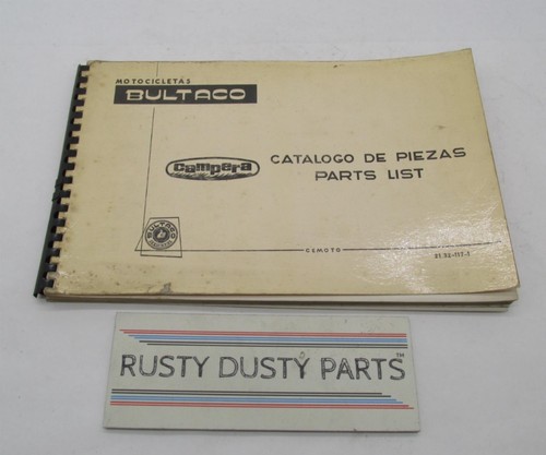 Bultaco original factory 1971 - bultaco,