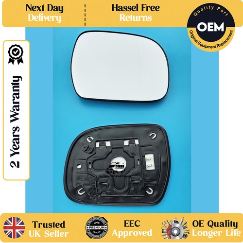 Wing mirror glass - glass, heated