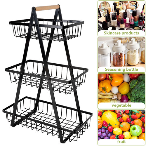 Tier fruit basket handle - fruit,