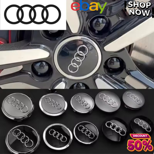 Audi wheel centre caps 60mm - centre,
