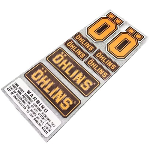 Ohlins decals stickers - decals,