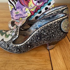 Irregular Choice, Little Misty Unicorn Glitter Shoes Size 41 UK 7.5