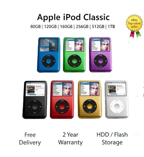 New sealed apple ipod classic - new,