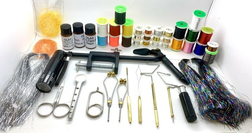 Olympian fly tying kit - tying,