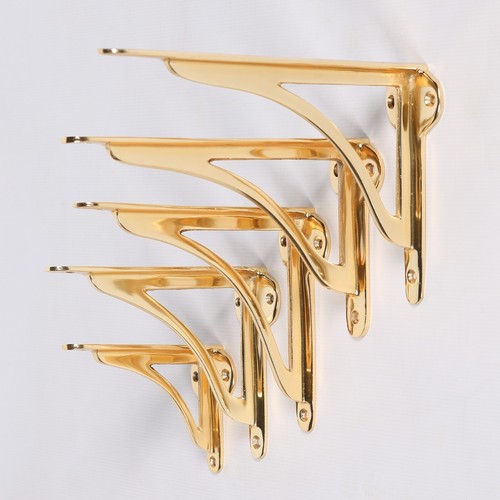 Brass plated cast - plated, polished