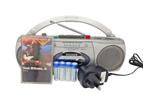Aiwa p500 portable cassette - aiwa,