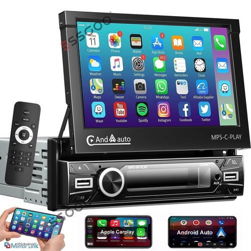 Single din apple carplay - 7",