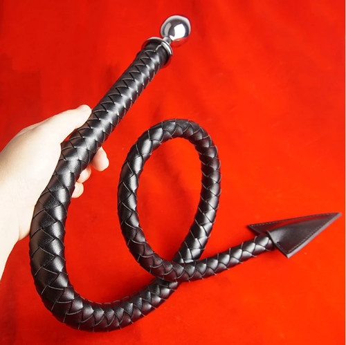 Bdsm devil tail - whip, plug