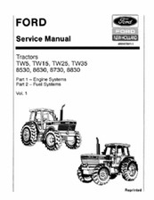 FORD TRACTOR TW5 TW15 TW25