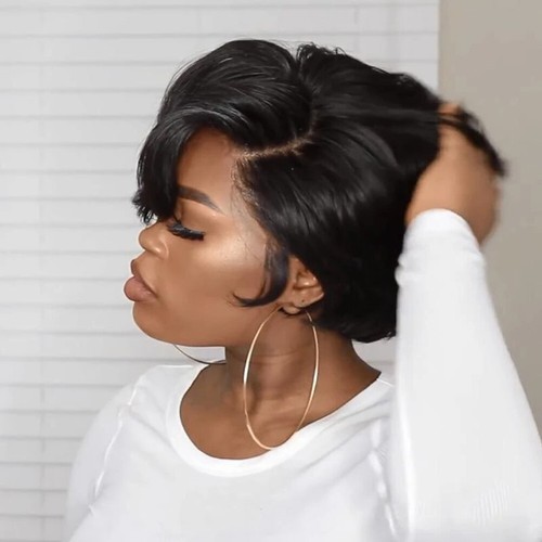 Pixie cut wig - pixie, human