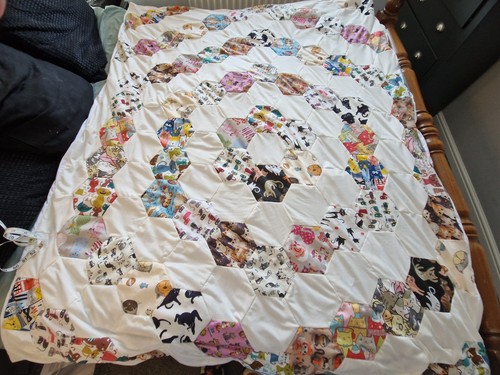 Patchwork quilt handmade - patchwork,