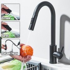 Black Kitchen Sink Mixer Taps