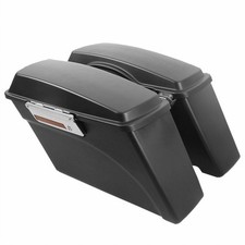 Matte Black Hard Saddlebags