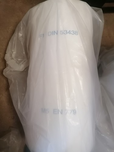 Spray booth intake filter
