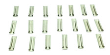 SL-710FB STYLE TYPE FOR HORNBY PECO TRAIN TRACK O GAUGE FISHPLATES 20pk RAILWAY
