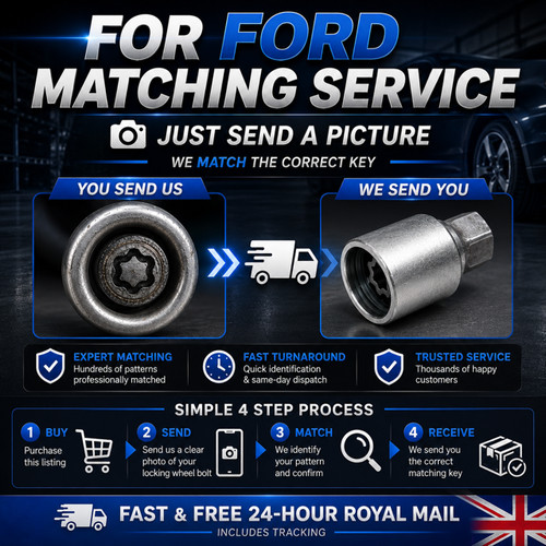 Ford locking wheel - locking, nut
