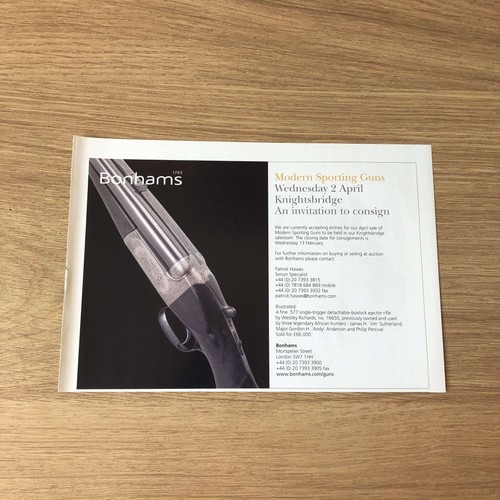 Guns135 magazine advert - magazine, 6x9