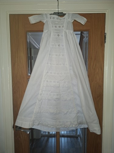 Vintage christening gown - christening,