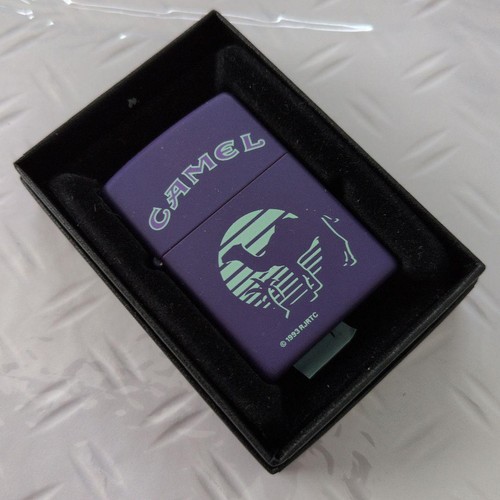 Camel zippo purple matte - purple,