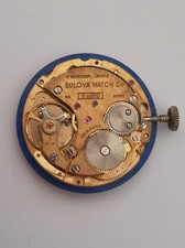 VINTAGE BULOVA CALIBRE 11AOCD 17 JEWEL WRISTWATCH MOVEMENT
