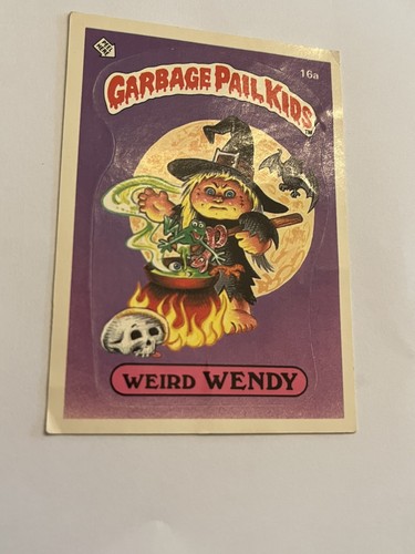 1985 topps garbage pail - garbage,