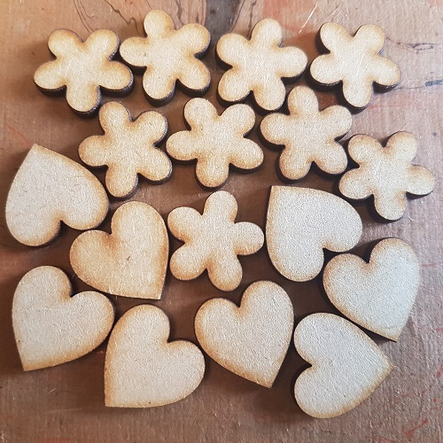 Mixed pack hearts - pack,