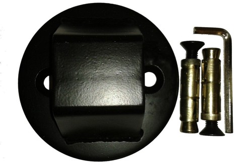 Motorcycle ground wall anchor - wall,