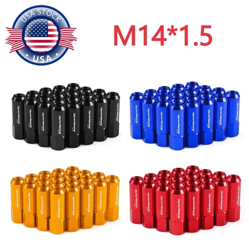 20pcs m14x1 60mm wheel nuts - m14x1.5,