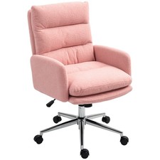 HOMCOM Upholstered Desk Chair