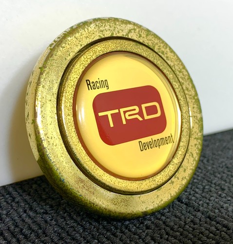 Genuine trd gold horn - horn, button