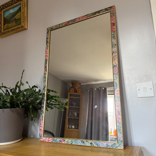 Vintage floral framed wall - floral,