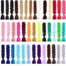 Bo Ombre Kanekalon Jumbo Braiding Synthetic Hair Extension African-Braid 24" UK