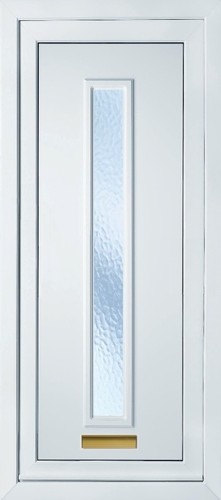 White full height - full, door
