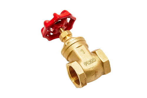 Brass gate valve pn20 15mm - pn20,