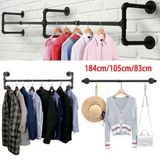 Industrial Pipe Clothing Rack