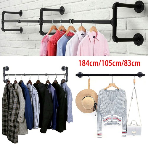 Industrial pipe clothing rack - industrial,
