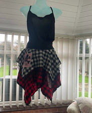 Hell bunny Miniskirt M Tartan