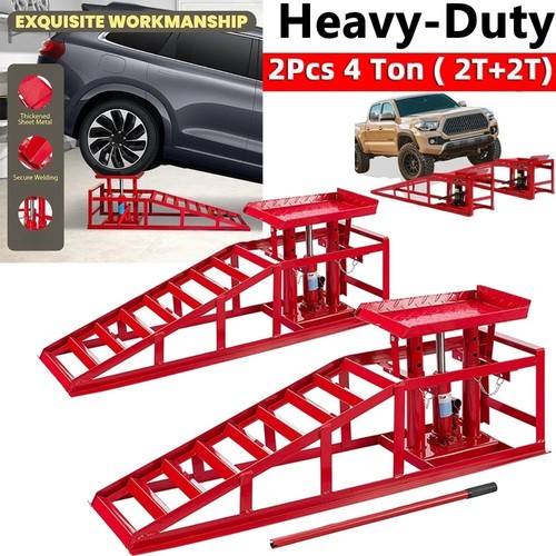 4000kg hydraulic car - car, ramps