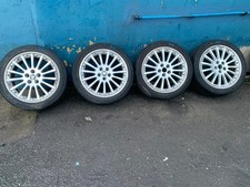 2R83-1007-JA GENUINE JAGUAR INDIANAPOLIS BBS SPLIT RIM 18" ALLOY WHEELS SET OF 4