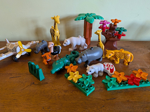 Lego duplo safari animals bulk - safari,