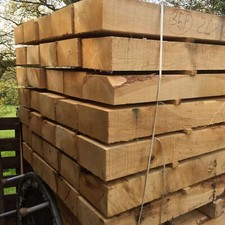 Oak Sleepers 200mm x 100mm