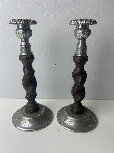 Vintage pair oak barley - vintage,