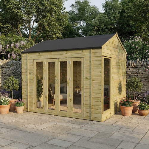 10ft 8ft summerhouse shiplap - 8ft,