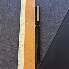 Osmiroid Vintage Back & Gold Fountain Pen- Italic Medium Nib