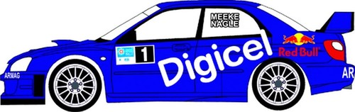 Decals subaru impreza wrc - 1/43,