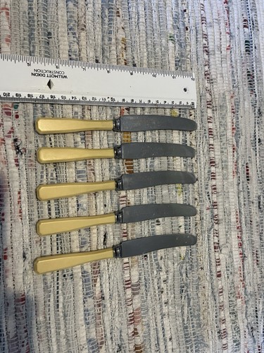 Vintage butter tea knives - vintage,