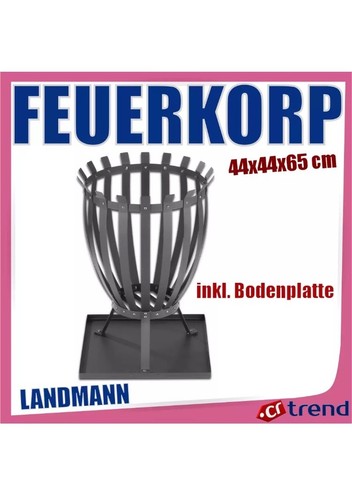 Landmann fire basket steel - landmann,